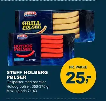 Let-Køb Steff holberg pølser tilbud