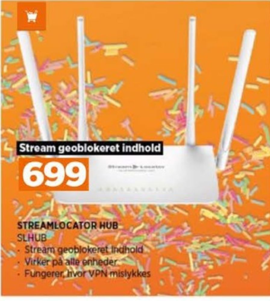 Streamlocator hub tilbud hos Power