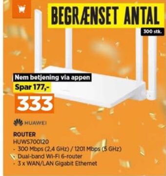 Power Huawei router tilbud