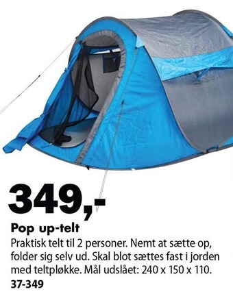 Pop up-telt