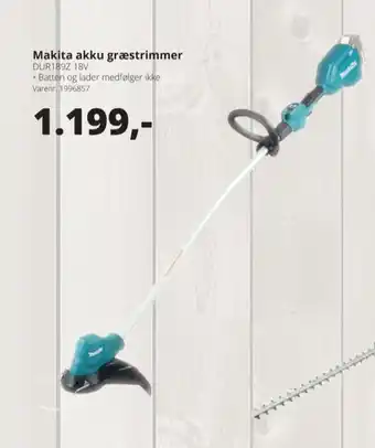 10-4 Byggecenter Makita græstrimmer tilbud