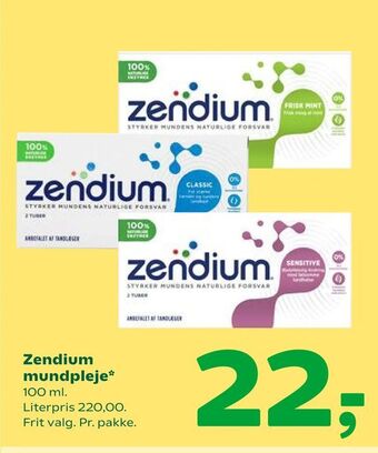 Coop 365 Zendium mundpleje tilbud