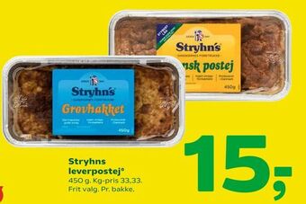 Coop 365 Stryhns leverpostej tilbud