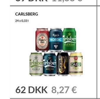 Nielsen's Discount Carlsberg tilbud