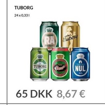Nielsen's Discount Tuborg tilbud