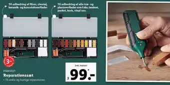 Lidl Reparationssæt tilbud