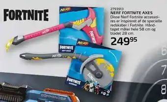 Legekæden Nerf fortnite axes tilbud