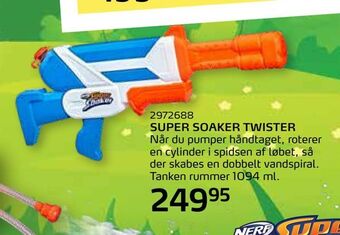 Super soaker twister