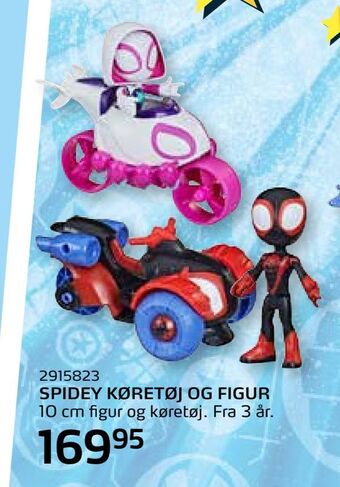Spidey køretøj og figur