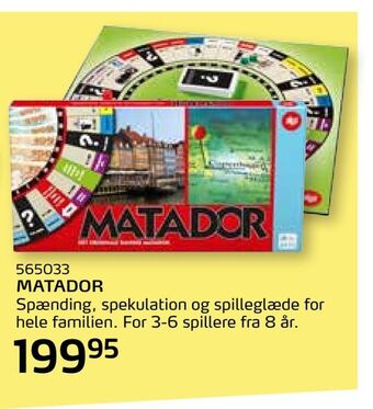 Legekæden Matador tilbud