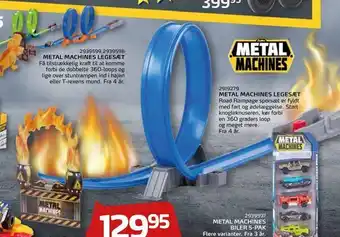 Legekæden Metal machines legesæt tilbud
