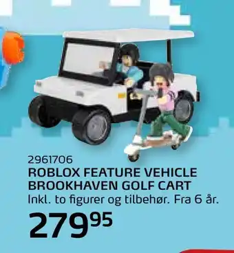Roblox feature vehicle brookhaven golf cart