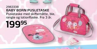Legekæden Baby born pusletaske tilbud
