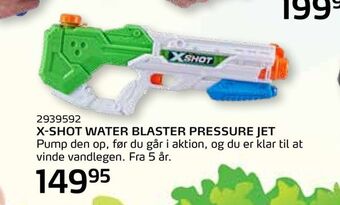 Legekæden X-shot water blaster pressure jet tilbud
