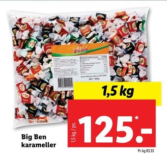 Big Ben karameller