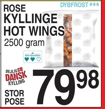 ABC Lavpris Kyllinge hot wings tilbud