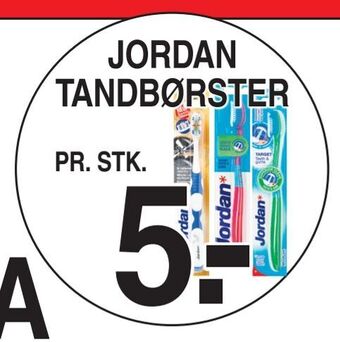 ABC Lavpris Jordan tandbørster tilbud