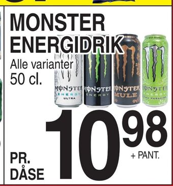 ABC Lavpris Monster tilbud