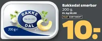 Netto Bakkedal Smørbar 200g tilbud