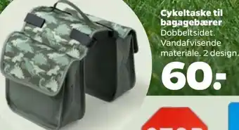 Netto Cykeltaske til bagagebærer tilbud