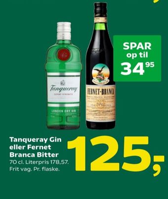 Coop 365 London dry gin tilbud