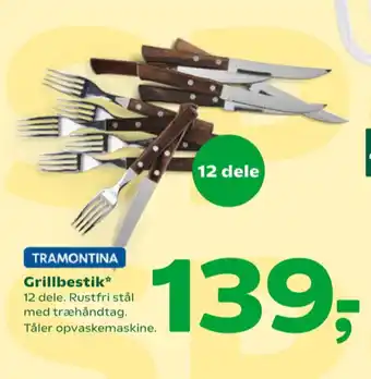 Coop 365 Tramontina bestik tilbud