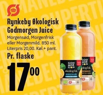 Min Købmand Rynkeby økologisk godmorgen juice tilbud