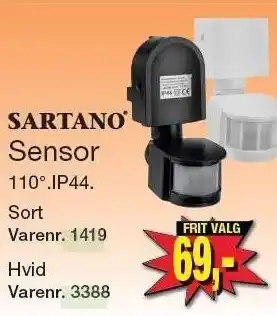 Harald Nyborg Sensor Sartano - Frit valg tilbud