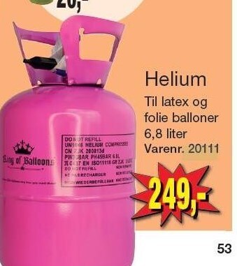 Harald Nyborg Helium tilbud