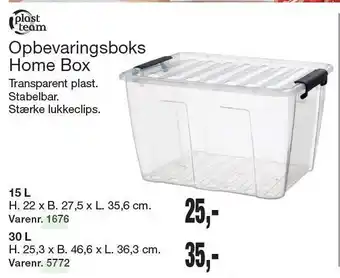 Harald Nyborg Opbevaringsboks Home box 15L tilbud