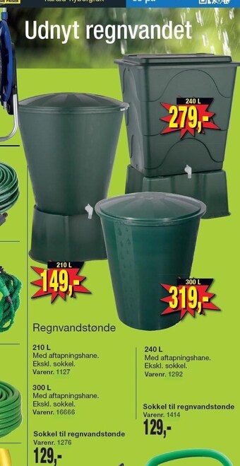 Harald Nyborg Regnvandstønde tilbud