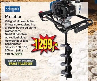 Harald Nyborg Pælebor tilbud