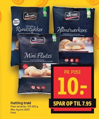 SPAR Hatting brød tilbud