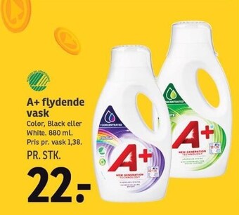 SPAR A+ flydende vask tilbud