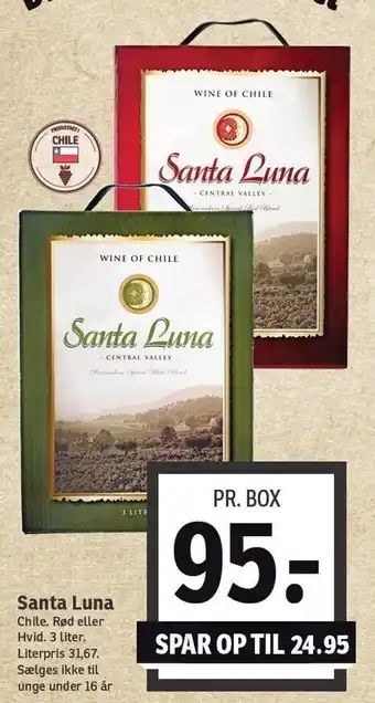 Santa Luna 3 ltr.