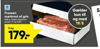 Bilka Frossen mørbrad af gris tilbud