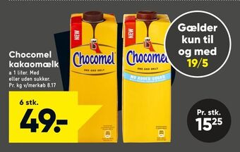 Bilka Chocomel kakaomælk tilbud