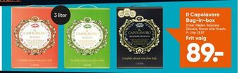 Bilka Il Capolavoro Bag-in-box tilbud