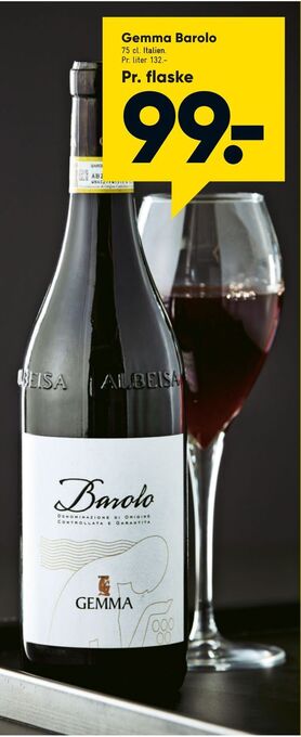 Bilka Gemma Barolo tilbud
