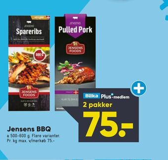 Bilka Jensens BBQ tilbud