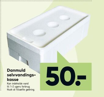 Bilka Danmuld selvvandingskasse tilbud