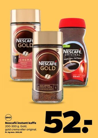 Netto Nescafé instant kaffe tilbud