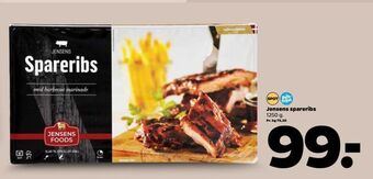 Netto Jensens spareribs tilbud