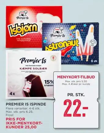 MENY Premier is ispinde tilbud