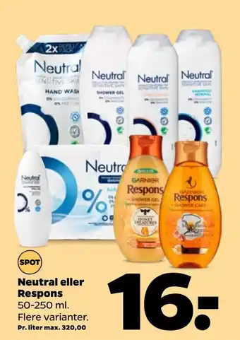 Netto Neutral eller Respons tilbud