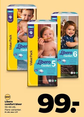 Netto Libero comfort bleer tilbud