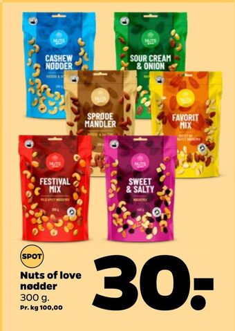 Nuts of love nødder