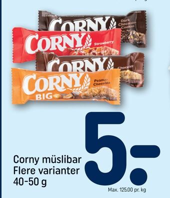 REMA 1000 Corny müslibar tilbud