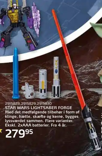 Star wars lightsaber forge