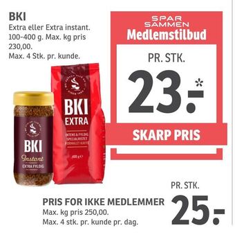 SPAR Bki tilbud